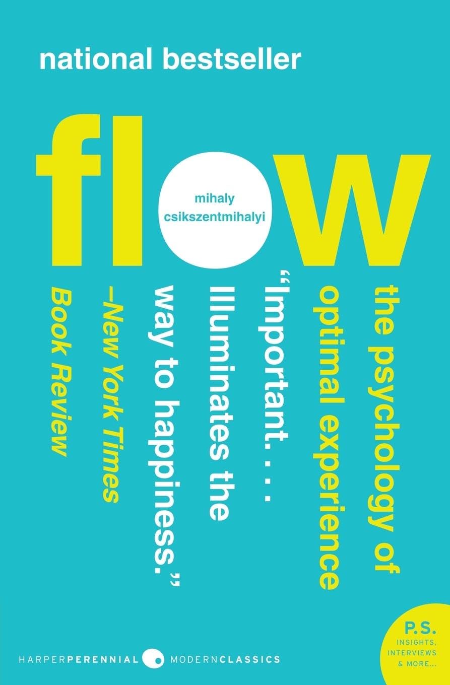 Flow: The Psychology of Optimal Experience cover