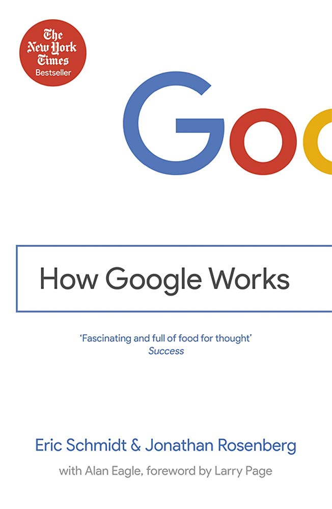 How Google Works cover