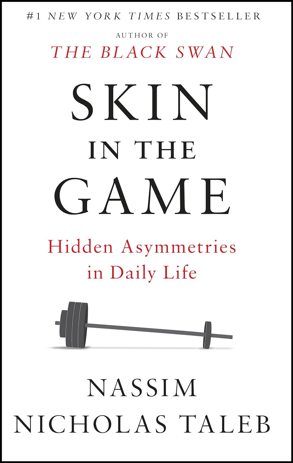 Skin in the Game: Hidden Asymmetries in Daily Life cover